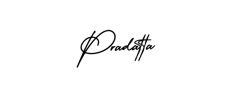 How to Draw Pradatta signature style? AmerikaSignatureDemo-Regular is a latest design signature styles for name Pradatta. Pradatta signature style 3 images and pictures png