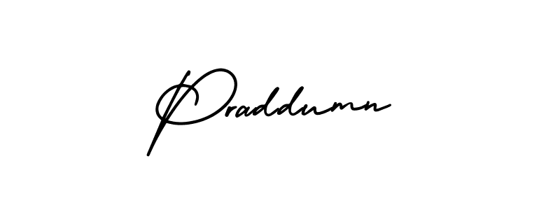 How to Draw Praddumn signature style? AmerikaSignatureDemo-Regular is a latest design signature styles for name Praddumn. Praddumn signature style 3 images and pictures png