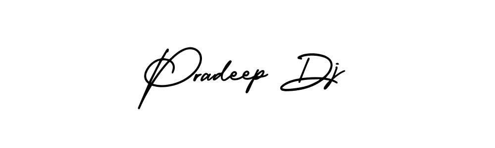 Make a beautiful signature design for name Pradeep Dj. Use this online signature maker to create a handwritten signature for free. Pradeep Dj signature style 3 images and pictures png