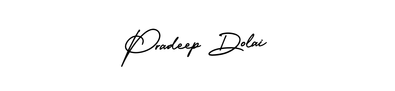 Make a beautiful signature design for name Pradeep Dolai. Use this online signature maker to create a handwritten signature for free. Pradeep Dolai signature style 3 images and pictures png