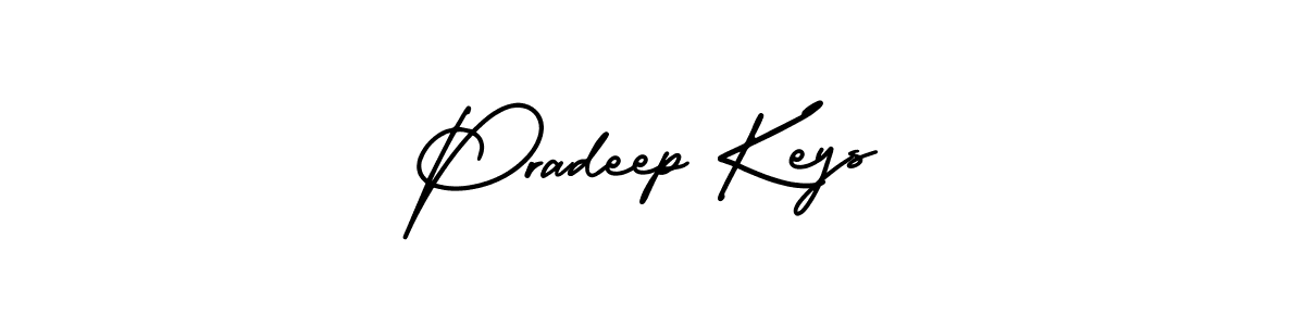 How to Draw Pradeep Keys signature style? AmerikaSignatureDemo-Regular is a latest design signature styles for name Pradeep Keys. Pradeep Keys signature style 3 images and pictures png