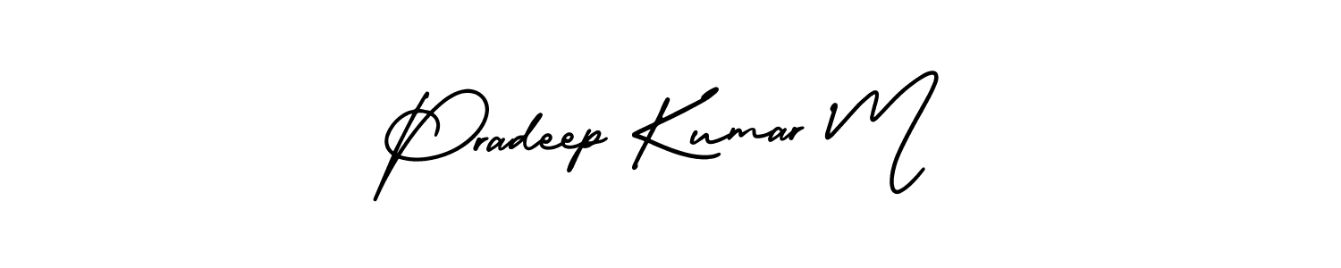 See photos of Pradeep Kumar M official signature by Spectra . Check more albums & portfolios. Read reviews & check more about AmerikaSignatureDemo-Regular font. Pradeep Kumar M signature style 3 images and pictures png