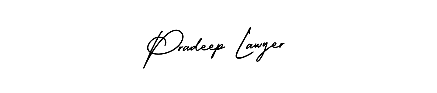 Similarly AmerikaSignatureDemo-Regular is the best handwritten signature design. Signature creator online .You can use it as an online autograph creator for name Pradeep Lawyer. Pradeep Lawyer signature style 3 images and pictures png