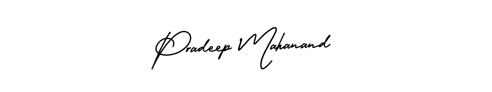 You can use this online signature creator to create a handwritten signature for the name Pradeep Mahanand. This is the best online autograph maker. Pradeep Mahanand signature style 3 images and pictures png