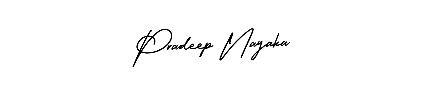 How to Draw Pradeep Nayaka signature style? AmerikaSignatureDemo-Regular is a latest design signature styles for name Pradeep Nayaka. Pradeep Nayaka signature style 3 images and pictures png