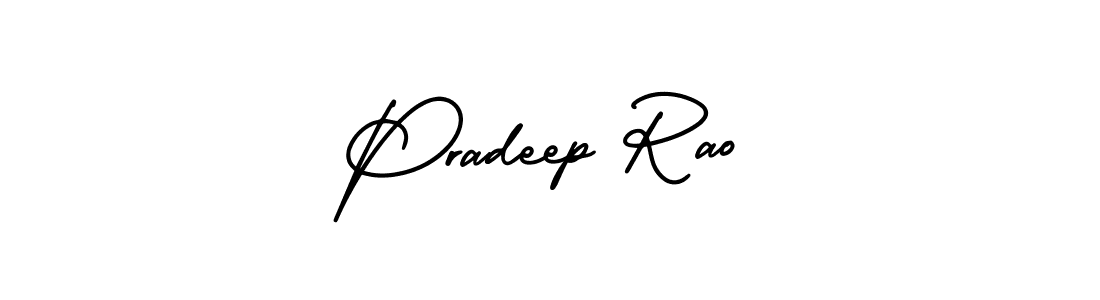 How to Draw Pradeep Rao signature style? AmerikaSignatureDemo-Regular is a latest design signature styles for name Pradeep Rao. Pradeep Rao signature style 3 images and pictures png