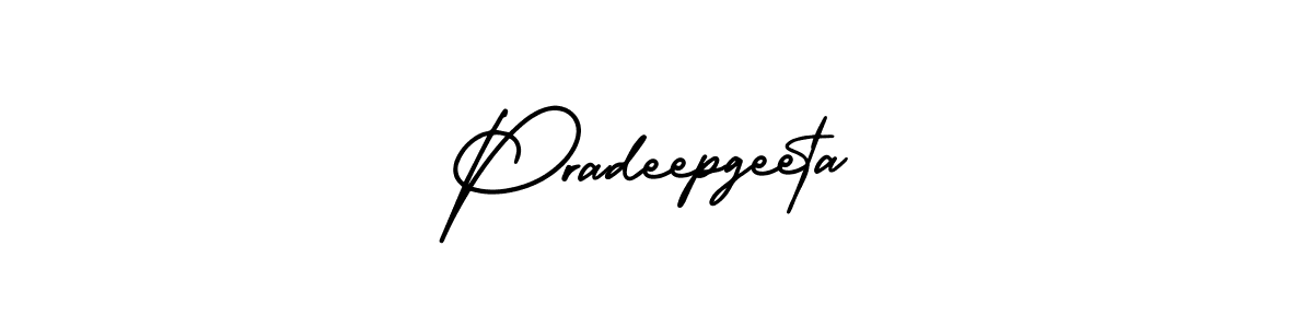 Make a beautiful signature design for name Pradeepgeeta. Use this online signature maker to create a handwritten signature for free. Pradeepgeeta signature style 3 images and pictures png