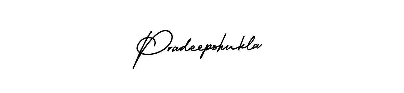 Create a beautiful signature design for name Pradeepshukla. With this signature (AmerikaSignatureDemo-Regular) fonts, you can make a handwritten signature for free. Pradeepshukla signature style 3 images and pictures png