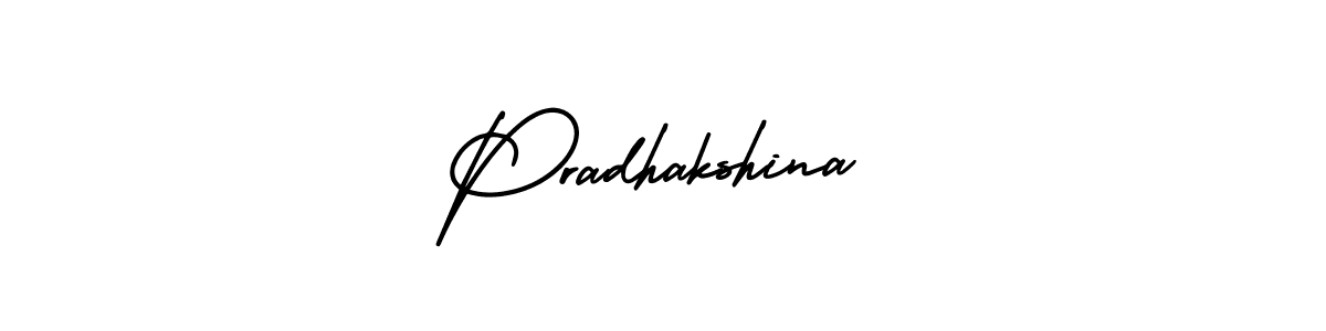 You should practise on your own different ways (AmerikaSignatureDemo-Regular) to write your name (Pradhakshina) in signature. don't let someone else do it for you. Pradhakshina signature style 3 images and pictures png