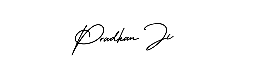 How to Draw Pradhan Ji signature style? AmerikaSignatureDemo-Regular is a latest design signature styles for name Pradhan Ji. Pradhan Ji signature style 3 images and pictures png