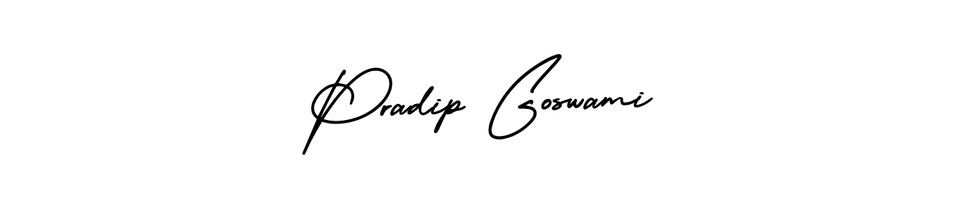You can use this online signature creator to create a handwritten signature for the name Pradip Goswami. This is the best online autograph maker. Pradip Goswami signature style 3 images and pictures png
