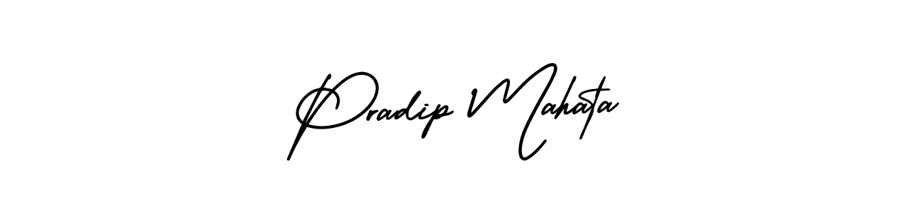 if you are searching for the best signature style for your name Pradip Mahata. so please give up your signature search. here we have designed multiple signature styles  using AmerikaSignatureDemo-Regular. Pradip Mahata signature style 3 images and pictures png
