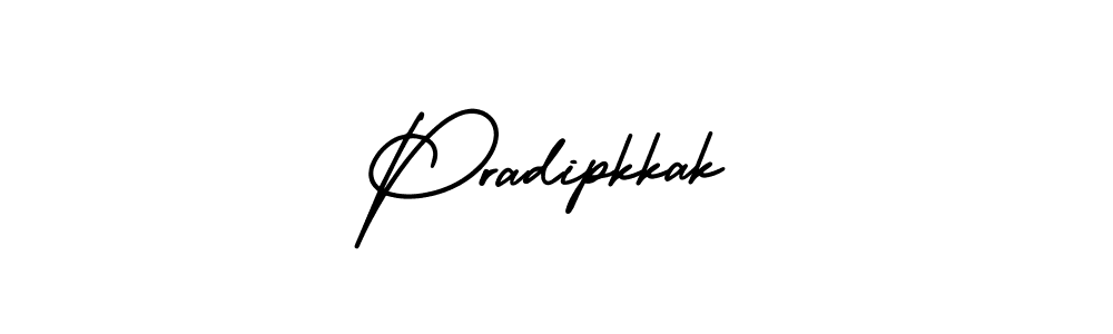 Create a beautiful signature design for name Pradipkkak. With this signature (AmerikaSignatureDemo-Regular) fonts, you can make a handwritten signature for free. Pradipkkak signature style 3 images and pictures png