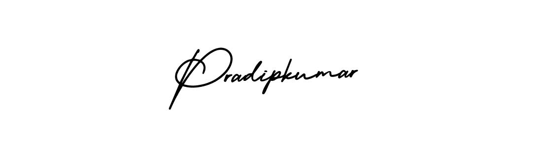 Similarly AmerikaSignatureDemo-Regular is the best handwritten signature design. Signature creator online .You can use it as an online autograph creator for name Pradipkumar. Pradipkumar signature style 3 images and pictures png