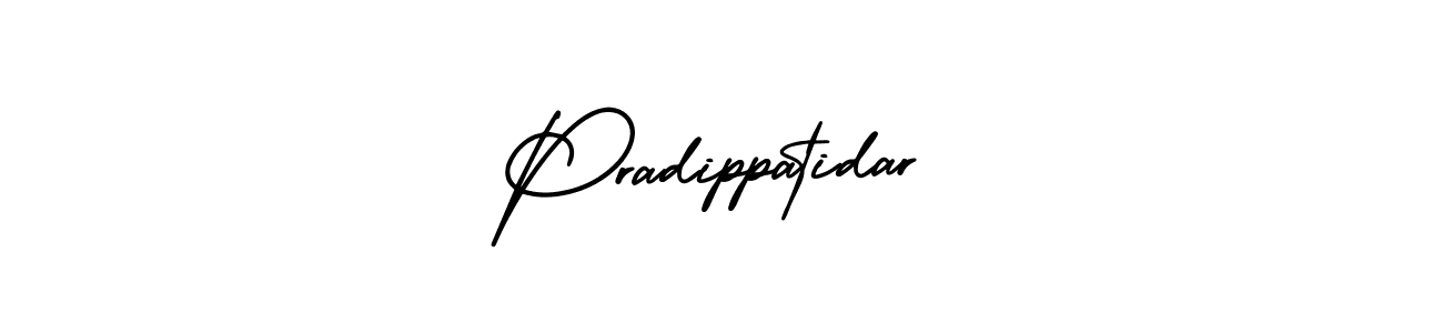 AmerikaSignatureDemo-Regular is a professional signature style that is perfect for those who want to add a touch of class to their signature. It is also a great choice for those who want to make their signature more unique. Get Pradippatidar name to fancy signature for free. Pradippatidar signature style 3 images and pictures png