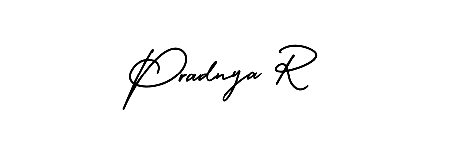 Best and Professional Signature Style for Pradnya R. AmerikaSignatureDemo-Regular Best Signature Style Collection. Pradnya R signature style 3 images and pictures png