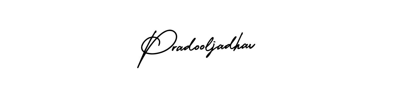 AmerikaSignatureDemo-Regular is a professional signature style that is perfect for those who want to add a touch of class to their signature. It is also a great choice for those who want to make their signature more unique. Get Pradooljadhav name to fancy signature for free. Pradooljadhav signature style 3 images and pictures png