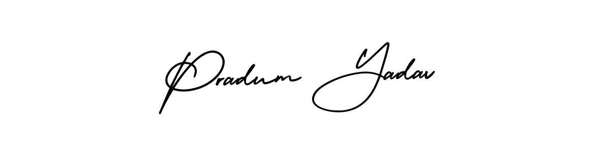 if you are searching for the best signature style for your name Pradum Yadav. so please give up your signature search. here we have designed multiple signature styles  using AmerikaSignatureDemo-Regular. Pradum Yadav signature style 3 images and pictures png