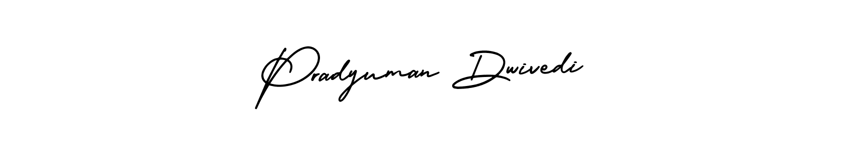 Also You can easily find your signature by using the search form. We will create Pradyuman Dwivedi name handwritten signature images for you free of cost using AmerikaSignatureDemo-Regular sign style. Pradyuman Dwivedi signature style 3 images and pictures png