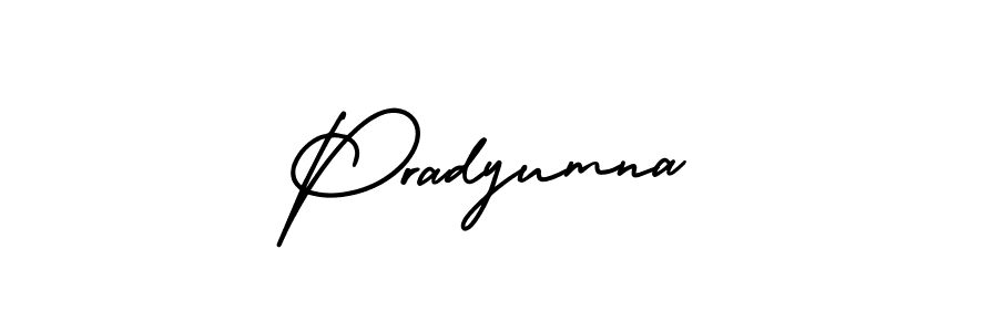 AmerikaSignatureDemo-Regular is a professional signature style that is perfect for those who want to add a touch of class to their signature. It is also a great choice for those who want to make their signature more unique. Get Pradyumna name to fancy signature for free. Pradyumna signature style 3 images and pictures png