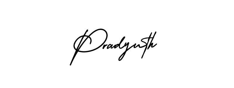 Also You can easily find your signature by using the search form. We will create Pradyuth name handwritten signature images for you free of cost using AmerikaSignatureDemo-Regular sign style. Pradyuth signature style 3 images and pictures png