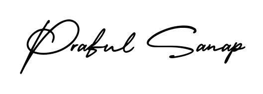 How to make Praful Sanap name signature. Use AmerikaSignatureDemo-Regular style for creating short signs online. This is the latest handwritten sign. Praful Sanap signature style 3 images and pictures png