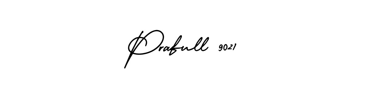 Prafull 9021 stylish signature style. Best Handwritten Sign (AmerikaSignatureDemo-Regular) for my name. Handwritten Signature Collection Ideas for my name Prafull 9021. Prafull 9021 signature style 3 images and pictures png