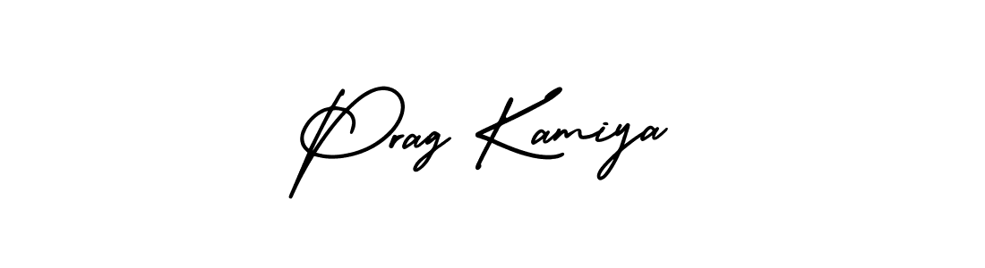 How to make Prag Kamiya signature? AmerikaSignatureDemo-Regular is a professional autograph style. Create handwritten signature for Prag Kamiya name. Prag Kamiya signature style 3 images and pictures png