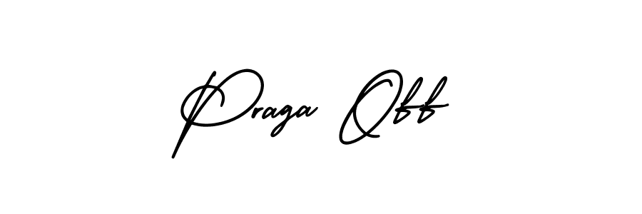 Create a beautiful signature design for name Praga Off. With this signature (AmerikaSignatureDemo-Regular) fonts, you can make a handwritten signature for free. Praga Off signature style 3 images and pictures png