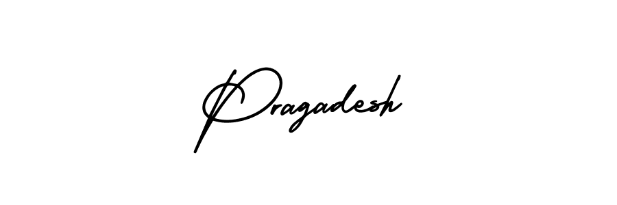 Best and Professional Signature Style for Pragadesh. AmerikaSignatureDemo-Regular Best Signature Style Collection. Pragadesh signature style 3 images and pictures png