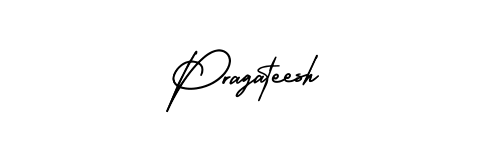 Make a beautiful signature design for name Pragateesh. Use this online signature maker to create a handwritten signature for free. Pragateesh signature style 3 images and pictures png