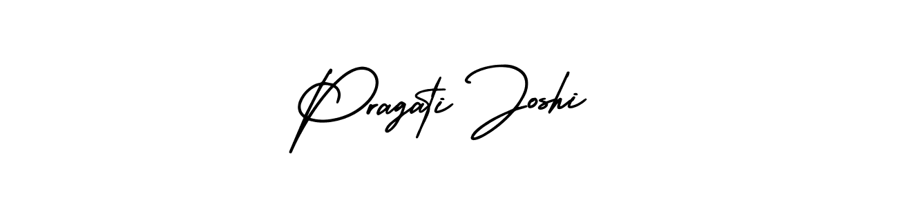 Make a beautiful signature design for name Pragati Joshi. Use this online signature maker to create a handwritten signature for free. Pragati Joshi signature style 3 images and pictures png