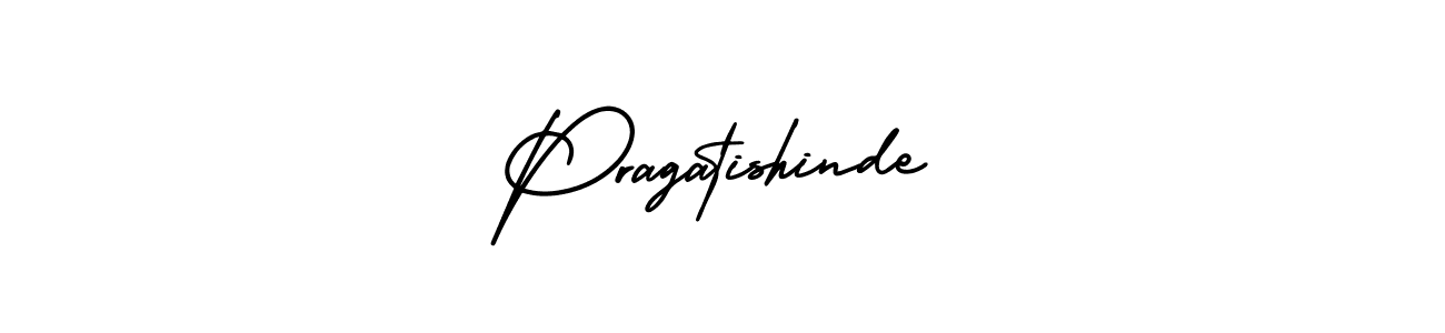 Use a signature maker to create a handwritten signature online. With this signature software, you can design (AmerikaSignatureDemo-Regular) your own signature for name Pragatishinde. Pragatishinde signature style 3 images and pictures png
