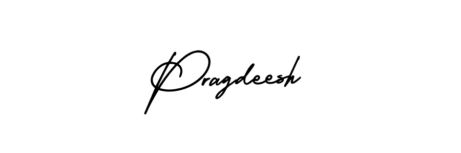 The best way (AmerikaSignatureDemo-Regular) to make a short signature is to pick only two or three words in your name. The name Pragdeesh include a total of six letters. For converting this name. Pragdeesh signature style 3 images and pictures png