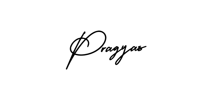 It looks lik you need a new signature style for name Pragyas. Design unique handwritten (AmerikaSignatureDemo-Regular) signature with our free signature maker in just a few clicks. Pragyas signature style 3 images and pictures png