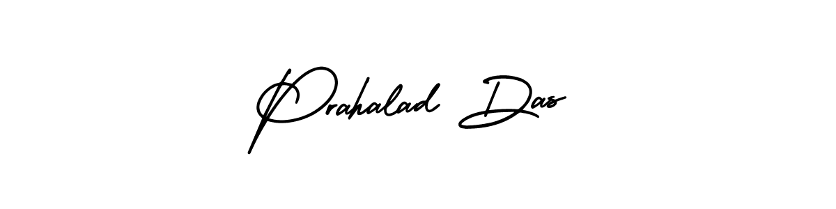 How to make Prahalad Das name signature. Use AmerikaSignatureDemo-Regular style for creating short signs online. This is the latest handwritten sign. Prahalad Das signature style 3 images and pictures png