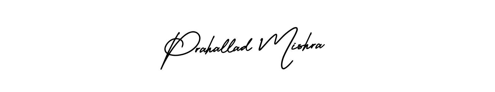 Design your own signature with our free online signature maker. With this signature software, you can create a handwritten (AmerikaSignatureDemo-Regular) signature for name Prahallad Mishra. Prahallad Mishra signature style 3 images and pictures png