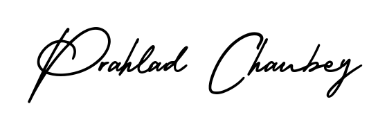 Also we have Prahlad Chaubey name is the best signature style. Create professional handwritten signature collection using AmerikaSignatureDemo-Regular autograph style. Prahlad Chaubey signature style 3 images and pictures png
