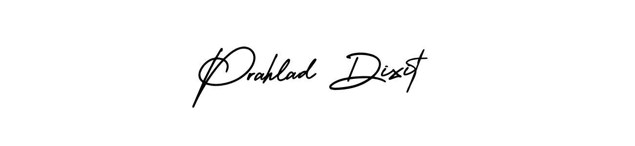 AmerikaSignatureDemo-Regular is a professional signature style that is perfect for those who want to add a touch of class to their signature. It is also a great choice for those who want to make their signature more unique. Get Prahlad Dixit name to fancy signature for free. Prahlad Dixit signature style 3 images and pictures png