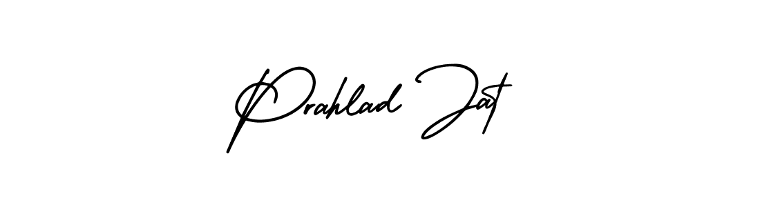 Also You can easily find your signature by using the search form. We will create Prahlad Jat name handwritten signature images for you free of cost using AmerikaSignatureDemo-Regular sign style. Prahlad Jat signature style 3 images and pictures png