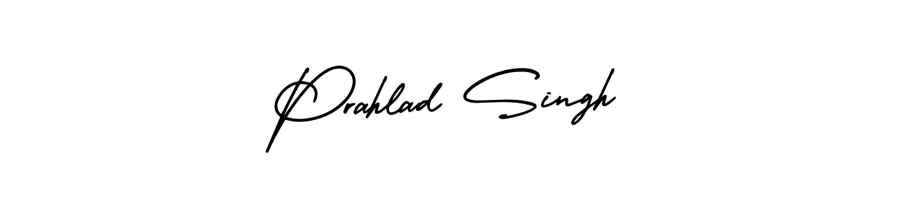 Similarly AmerikaSignatureDemo-Regular is the best handwritten signature design. Signature creator online .You can use it as an online autograph creator for name Prahlad Singh. Prahlad Singh signature style 3 images and pictures png