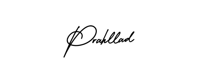 How to make Prahllad signature? AmerikaSignatureDemo-Regular is a professional autograph style. Create handwritten signature for Prahllad name. Prahllad signature style 3 images and pictures png