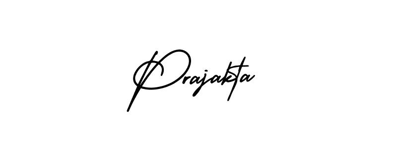 Similarly AmerikaSignatureDemo-Regular is the best handwritten signature design. Signature creator online .You can use it as an online autograph creator for name Prajakta. Prajakta signature style 3 images and pictures png