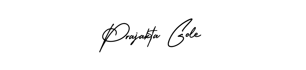 Also we have Prajakta Gole name is the best signature style. Create professional handwritten signature collection using AmerikaSignatureDemo-Regular autograph style. Prajakta Gole signature style 3 images and pictures png