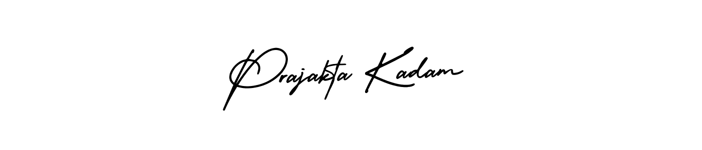 Prajakta Kadam stylish signature style. Best Handwritten Sign (AmerikaSignatureDemo-Regular) for my name. Handwritten Signature Collection Ideas for my name Prajakta Kadam. Prajakta Kadam signature style 3 images and pictures png