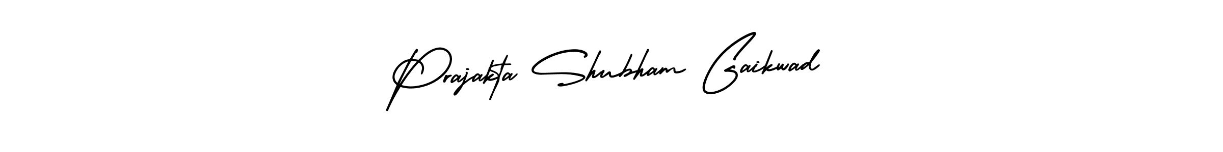 See photos of Prajakta Shubham Gaikwad official signature by Spectra . Check more albums & portfolios. Read reviews & check more about AmerikaSignatureDemo-Regular font. Prajakta Shubham Gaikwad signature style 3 images and pictures png