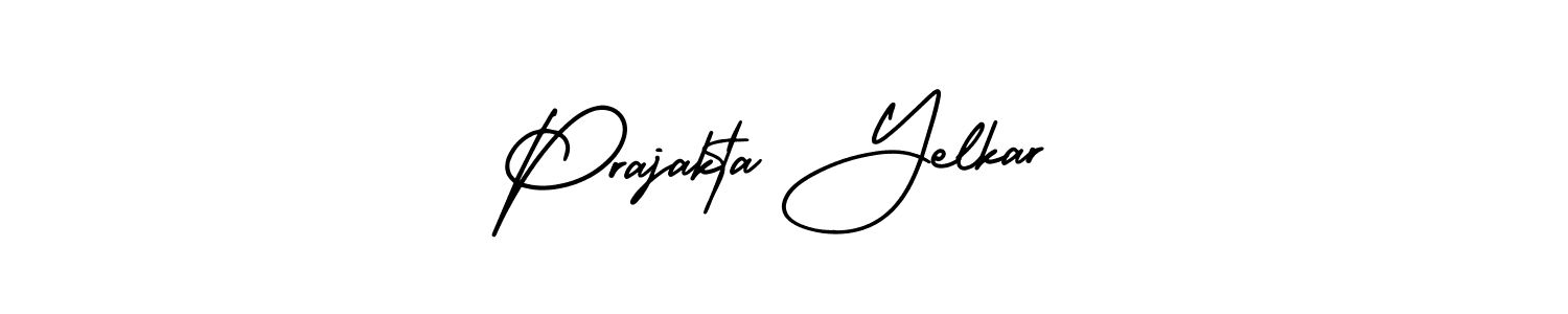 Best and Professional Signature Style for Prajakta Yelkar. AmerikaSignatureDemo-Regular Best Signature Style Collection. Prajakta Yelkar signature style 3 images and pictures png