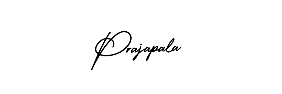 Make a beautiful signature design for name Prajapala. With this signature (AmerikaSignatureDemo-Regular) style, you can create a handwritten signature for free. Prajapala signature style 3 images and pictures png