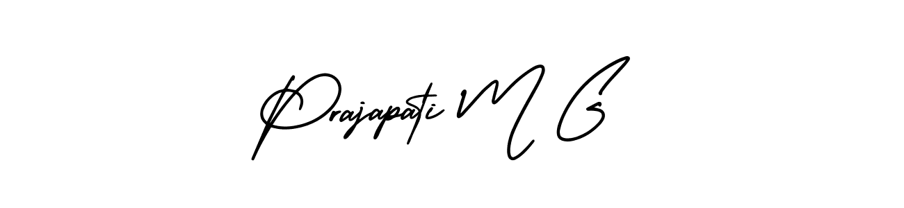 Make a beautiful signature design for name Prajapati M G. Use this online signature maker to create a handwritten signature for free. Prajapati M G signature style 3 images and pictures png