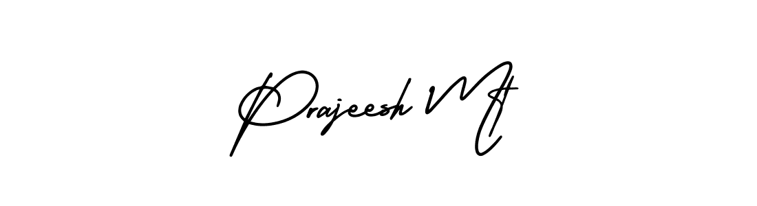 Once you've used our free online signature maker to create your best signature AmerikaSignatureDemo-Regular style, it's time to enjoy all of the benefits that Prajeesh Mt name signing documents. Prajeesh Mt signature style 3 images and pictures png